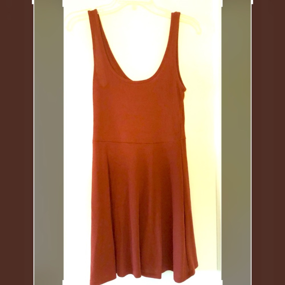 Forever 21 burnt orange dress